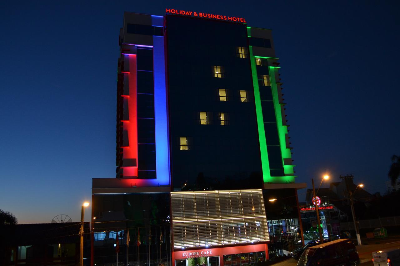 Holiday & Business Hotel - Em Frente Ao Centro De Eventos E Arena Conda Chapecó Exterior foto